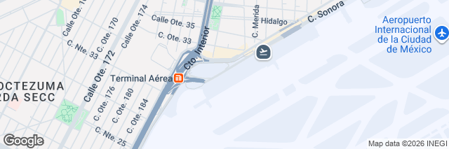 Google Maps Cancun Aeropuerto, Carretera Cancun-Tulum KM 17 Parque logístico APQ, Unidad 6, 77560 Cancun, México